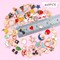 60PCS Assorted Gold Plated Enamel Animal Moon Star Fruit Charm Pendant DIY for Necklace Bracelet Jewelry Making and Crafting
